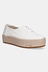 TOMS VALENCIA LACE UP teniszcipő női - fehér Női 37 - answear - 20 990 Ft