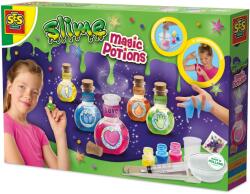 SES Creative Creative - Slime Mix It Magic Potions - Maak je eigen magische slijm potions - Meng jouw slijm en giet het in de flesjes - Versier de flesjes - Magic slime - Slijmset Nyálka