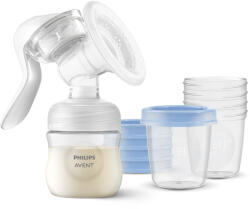 Philips Philips - Avent Mellszívó Kézi, Ajándék 5db Via 18 ml Pohárral