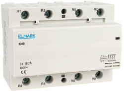 ELMARK 23483 Moduláris Kontaktor к40 80а 230v 2no+2nc (23483)