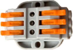 ELMARK 31027 Vezeték összekötő 3 Bemenet/ 3 Kimenet 4.00mm2 (31027)