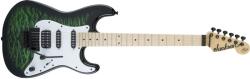 Jackson X Series Signature Adrian Smith SDXQM Transparent Green Burst