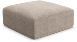 Cosmopolitan Design Светлокафява табуретка от рипсено кадифе Campi - Cosmopolitan Design (COS_POUF_266_F1_CAMPI1)