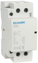 ELMARK 23017 K Széria Moduláris Mágneskapcsoló K20 40a 230 2nc (23017)