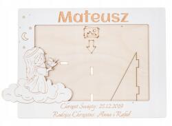  Képkeret Ajándék Keresztelő Gravírozás! ! (RNZ7)