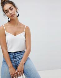 New Look Fehér Vállpántos Felső 34