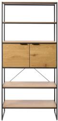 Unique Furniture Библиотека от декор от дъб в естествен цвят 90x190x40 cm Cesura - Unique Furniture (56310000)