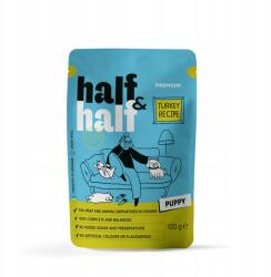  Half&half Természetes nedves eledel kölyökkutyáknak Pulyka Szószban 100 G