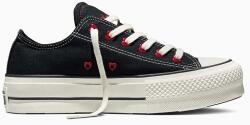Converse gyerek sportcipő Chuck Taylor All Star Lift Valentine's Day - fekete Női 38