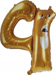 Service Pack Fólia Lufi Állat Mókus Szám 4 80cm Nagy XL