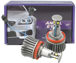 m-tech Angel Eye Izzó Led Bmw H8 Pár 2xcree Led 2x20w (72lmh820w)