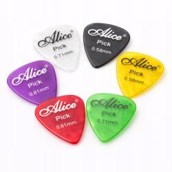 Alice Gitár dobókocka 6 db-os dobókocka toll Átlátszó (5902152750431)
