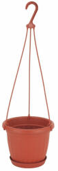  Akasztós Kaspó 26 cm Vörös