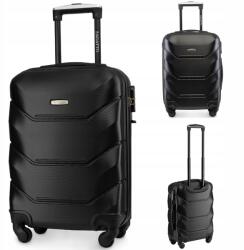 Zagatto Ryanair kabinbőrönd 55x40x20 kis utazó bőrönd 12 Szín Zagatto (ZG504 ABS C Black)