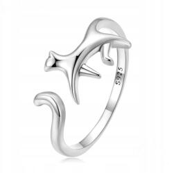  Női Gyűrű Ezüst 925 Cica Ezüst Maine Coon Perzsa Sziámi (5905351364397)