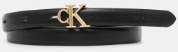 Calvin Klein öv női bőr - fekete 90