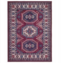 e-floor Nappali szőnyeg 3x4m Klasszikus Hagyományos Nagy 300x400 Bordó Mosható (EF0482)