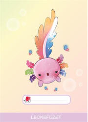 ICO Füzet, tűzött, A5, lecke, 32 lap, ICO "Süni", axolotl (TICSULFAX) - tintasziget