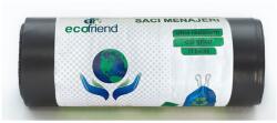 ECOFRIEND Saci menajeri cu snur, ECOFRIEND, 35 L, 15 buc/rola (ECO010810)