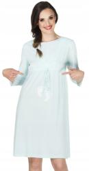 MEWA lingerie Sirály Kényelmes Kismama Hálóing Supermom Menta MÉRET46 (5900911484348)