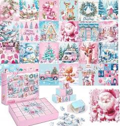  Adventi Naptár Puzzle 1008 Db-os Kis Puzzle Naptár Puzzle (5906040380476)