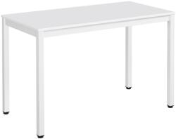  Masa de sufragerie alba cu blat alb TESSA 120x60 cm