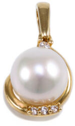 Ékszershop Gyöngyös köves arany medál (1288745)