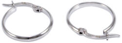 Ékszershop Sima fehérarany karika fülbevaló (1334572)