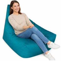 LazyBag XXL LazyPool babzsákfotel - pávakék