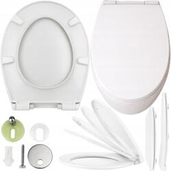 Mersan WC-ülőke szabadon ereszkedő univerzális WC-ajtó antibakteriális (DS-UNI-D)