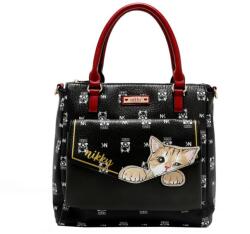  Nicole Lee Női Kézitáska/ Válltáska -NK12818- Fekete- (NK12818)