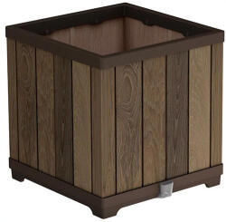 Keter Deco szögletes műanyag virágláda 61 L (LE261031)