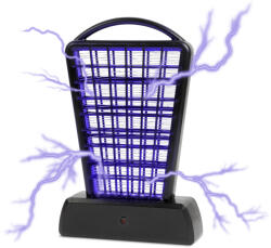 Asztali UV rovarcsapda - akkumulátoros és USB-s, fekete (GL55668)
