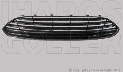 Ford Fiesta 2013-2017 - Rács első lökhárítóba felső fekete, króm kerettel