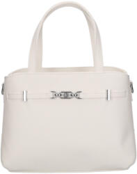 CHIARA I 5072 fehér rostbőr táska