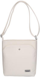 CHIARA K 7053 fehér rostbőr táska