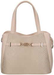 CHIARA I 5073 bézs arany rostbőr táska