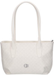 CHIARA M 8054 fehér rostbőr táska