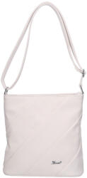 Karen 9481 fehér rostbőr táska