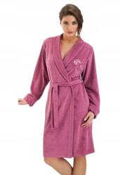 Dorota Rózsaszín pamut női fürdőköpeny Diana FR-107 Piszkos rózsaszín 3XL-es méret