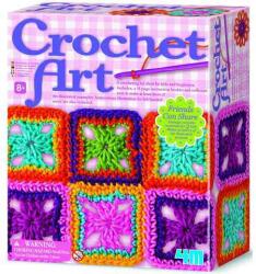4M Artă de croşetat: Set de croşetat (027375-55557)