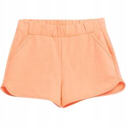 4F Lány Rövidnadrág Lazac Neon 4FJSS23TSHOF099 64N-140 (4FJSS23TSHOF099 64N)