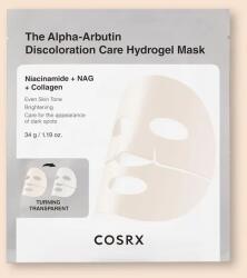 COSRX Hidrogél arcpakolás The Alpha-Arbutin Discoloration Care Hydrogel Mask - 34 g / 1 db