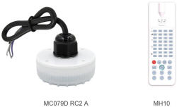 LED Line MERRYTEK microwave motion sensor 15m RC2 A 3-step DIM 0-10V 12/24V IP65 (LL-MC079D-RC2-A-IP65)