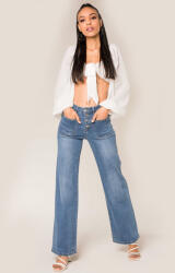 Nina Carter Blugi Dama Evazati Nina Carter Albastri P139-5 M7 (P139-5AMEDIUMBLUE-36)