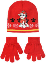 Sun City Mancs Őrjárat Marshall Red gyerek sapka + kesztyű szett 52 cm 85SNXHY40163B52 (85SNXHY40163B52)