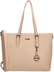 Charm London Világos rózsaszín prémium shopper táska „Rachel (K20055-001-softpink-HU)