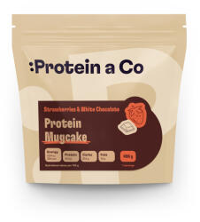 Protein a Co ProteinaCo Fehérjés bögrés süti 490g Válassz ízt: Strawberries & White Chocolate