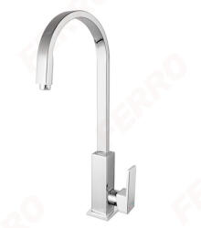 FERRO ZICCO konyhai csaptelep, álló, forgatható kifolyócsővel, króm, Bemutató (BZI4)