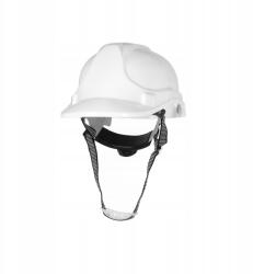 Prus-Pol Balesetvédelmi sisak, munkavédelmi sisak, építőipari sisak, fehér, könnyű, 4 pontos (PP-KK-4P)